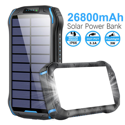 Xionel Solar Power Bank (26800Mah)