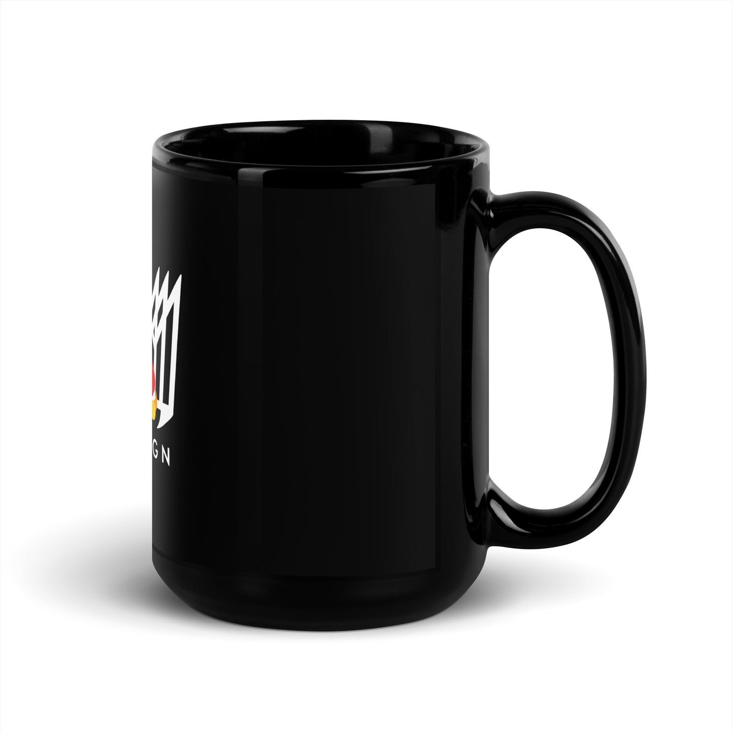 VR Glossy Mug (Black)